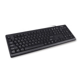 联想（Lenovo）USB接口 轻薄耐用 黑色K4800S有线键盘