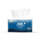 洁柔 200抽纸2层取式面巾纸办公（5提）