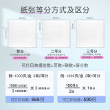 300mm医药针式二联三等分打印纸（300-2-1000 彩色三等分）