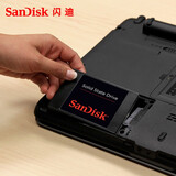 闪迪2.5英寸串口 SSD高速固态硬盘 SATA3.0接口 加强版-电脑升级优选 240GB电脑升级优选