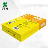 UPM黄欣乐 80g A4打印纸 全木浆复印纸 加厚款 500张/包 5包/箱（2500张）