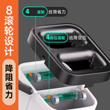 佳帮手平板拖把40cm2布家用一拖净免手洗2025带桶一套拖布洗拖地神器体