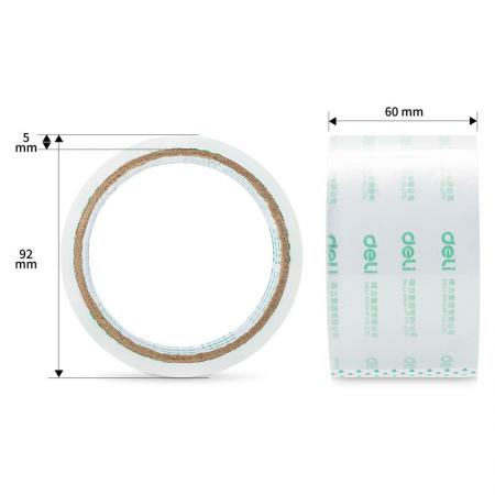 得力(deli)30320(超透)封箱胶带60mm*30y
