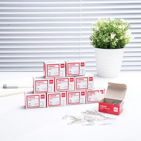 得力(deli)0051回形针(100枚/盒)